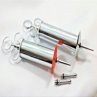 2 PC PREMIUM 3oz & 4oz Ear Syringe Wax Remover Veterinary Instruments ( CYNAMED )