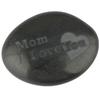 SUNYIK Black Engraved Inspirational Stone for Mother's Day-Mom,I Love You(1.5-2"),Pack of 1 view 1