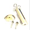 Ear Wax Removal Syringe 4 OZ - Brass with chrome finish -HIGH QUALITY view 2
