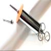 PREMIUM 3oz Ear Syringe Wax Remover Orange Veterinary Instruments ( CYNAMED ) view 3