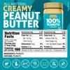 Crazy Richard's 100% All-Natural Creamy Vegan Peanut Butter with No Added Sugar and Non-GMO (16 Ounce, Pack of 4) view 2