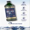Carlyle Norwegian Cod Liver Oil | 16oz | Pack of 3 Bottles | Liquid Unflavored Fish Oil Supplement | Non-GMO, Gluten Free view 4