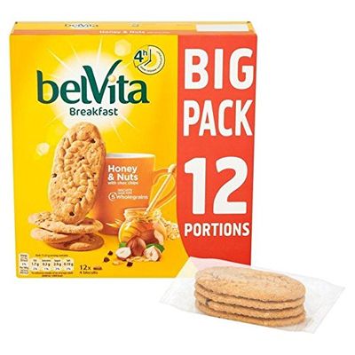 Belvita Honey & Nuts Big Pack 12 x 45g