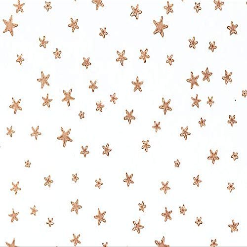 All Occasion Cello Gift Bags - 100 Count - Small - Gold Stars