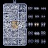 JANYUN Upgrade Version Eyeglass Repair Kit,1500 Pcs More Complete Glasses Screws Kit and Nose Pads with 6 Pcs Screwdrivers and 3 Pcs Tools for Glasses, Eyeglasses and Sunglasses Repair view 2