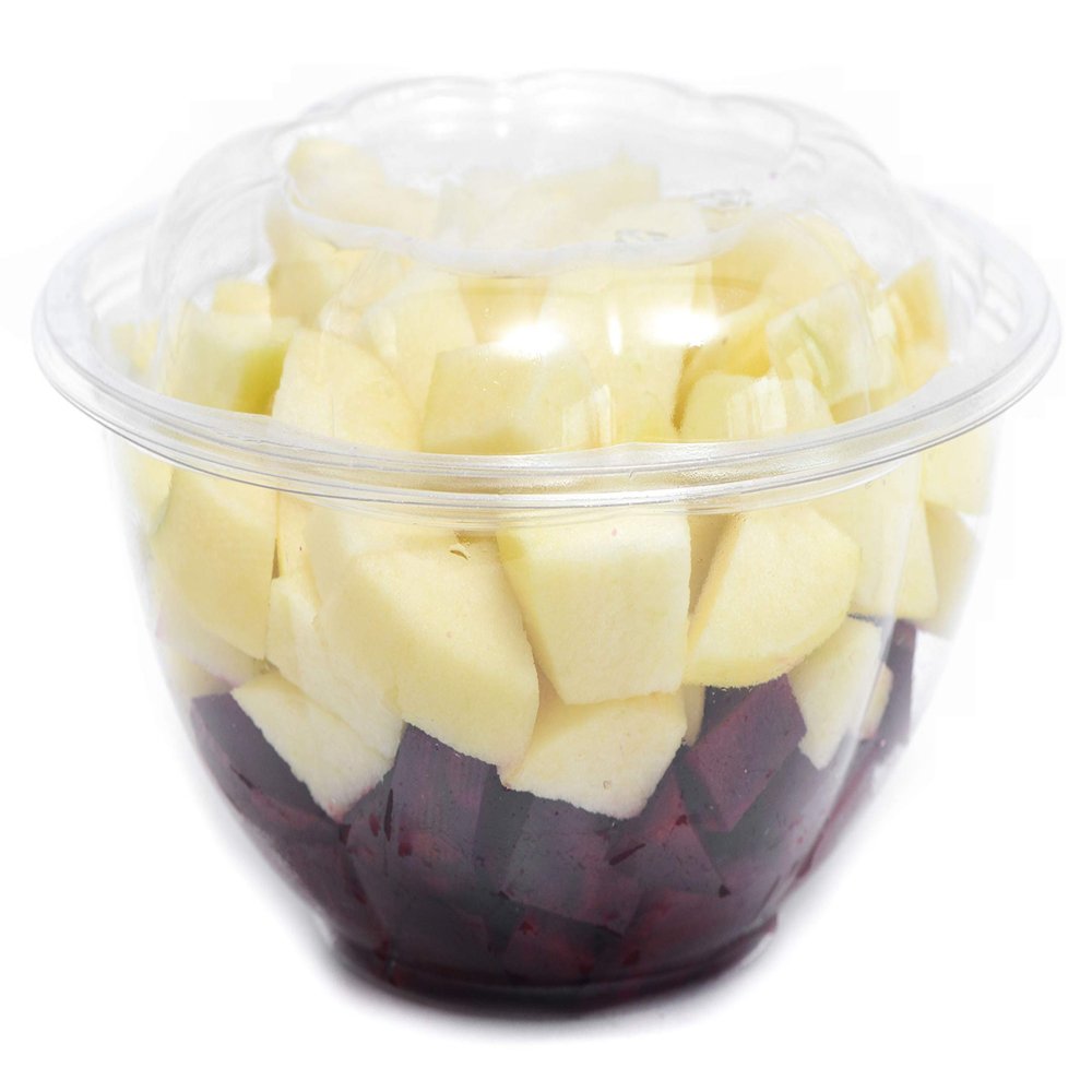 28oz Clear Disposable Salad Bowls with Lids (12 Pack) - Clear Plastic Disposable Salad Containers for Lunch To-Go, Salads, Fruits, Airtight, Leak Proof, Fresh, Meal Prep | Rose Bowl Container (28oz)