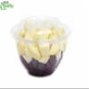 28oz Clear Disposable Salad Bowls with Lids (12 Pack) - Clear Plastic Disposable Salad Containers for Lunch To-Go, Salads, Fruits, Airtight, Leak Proof, Fresh, Meal Prep | Rose Bowl Container (28oz) view 2