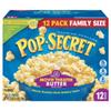 Pop Secret Popcorn, Movie Theater Butter, 3.2 Ounce Microwave Bags, 12 Count Box (Pack of 4) view 3
