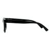 SA106 Womens Flower Print Plastic Horn Rim Reading Glasses Solid Black 2.5 view 3