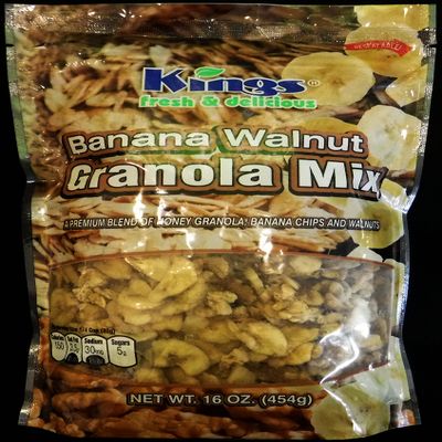 Banana Walnut Granola Mix - 16oz.