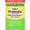 Spring Valley Daily Probiotic Vegetable Capsules, 4B CFU, 60 Ct view 1