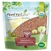 Food to Live Organic Buckwheat Kasha (Grechka, Toasted Whole Groats, Non-GMO, Kosher, Sirtfood, Bulk) by Food to Live  2 Pounds view 1
