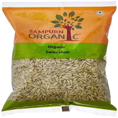 Sampurn Organic Barley Whole 500 g USDA Certified17.63 Ounce