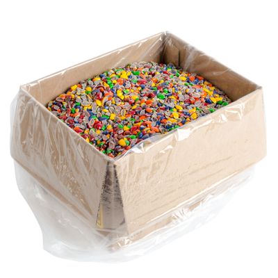 Chopped Cocoa Gems Ice Cream Topping - 10 lb. By TableTop King