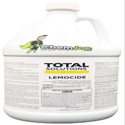 CHEMJOE NOT YOUR AVERAGE JOE .COM Lemocide Cleans and disinfects hard surfaces. Clean lemon scent (6 Gallon Pail)