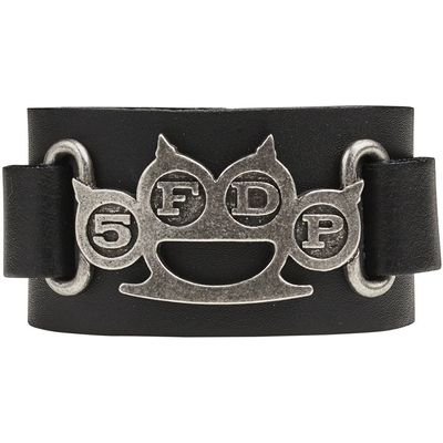 5fdp Alchemy Rocks Knuckle Duster Leather Wriststrap