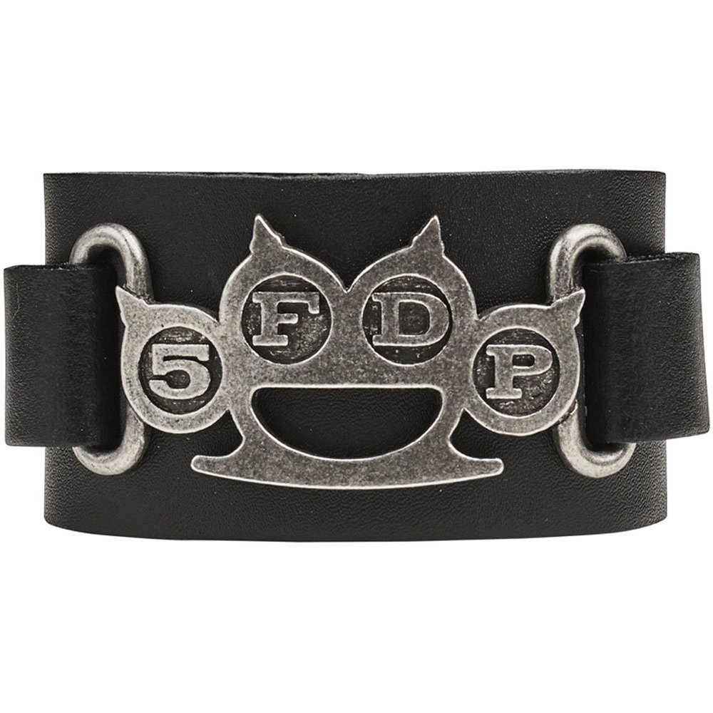 5fdp Alchemy Rocks Knuckle Duster Leather Wriststrap
