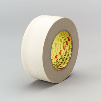 3M 94651-case Glass Cloth Tape Mini Case, 3/4 in x 60 yd 7.5 mil, 361, Glass Cloth, White (Pack of 12)