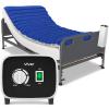 Vive 5" Alternating Pressure Mattress - Air Topper Pad for Bed Sore, Ulcer Prevention, Bedridden Treatment - Inflatable, Quiet Alternative Cover - Fits Hospital Bed - Includes Electric Pump System view 1