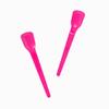 1000-Count Pink Plastic Shovel Ice Cream Spoons | Mini Spoons for Desserts, Colorful Design | Frozen Dessert Supplies view 4