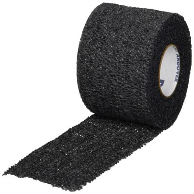 Andover PowerFAST Flexible Adhesive Stretch Tape, 2'' x 5yd, Black, 24 Rolls/Case