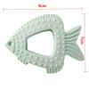 Baby Teether 3 M+,Chew Toys for Kids Boy Girl Biting Chewing Needs,Funny Fish Teether,Durable, Food Grade Silicone BPA-Free view 2
