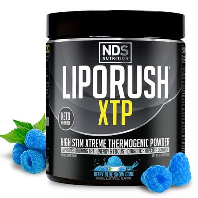 LIPORUSH NDS Nutrition XTP Blue Berry Snow Cone Flavor - 45 Servings