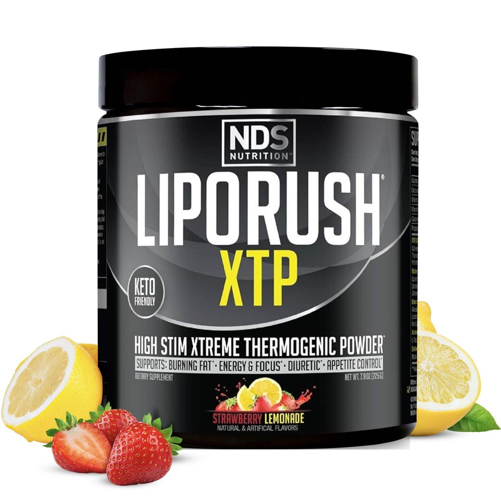 NDS Nutrition LIPORUSH XTP Strawberry Lemonade Flavor - 45 Servings