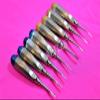 8 Pc German Dental Elevators Gold+Blue Straight+Curved 1.5,2.0,3.0,4.0 Orthodontics (Cynamed) view 2