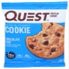 Quest Nutrition Protein Cookie, Chocolate Chip, 15g Protein, 4g Net Carbs, 250 Cals, 2.08oz Cookie, Single Sample, High Protein, Low Carb, Gluten Free, Soy Free view 1