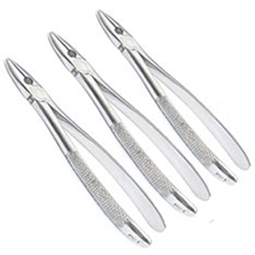AAPROTOOLS Set of 3 Dental EXTRACTING Forceps #MD1 Dental Extraction Instruments A+ Quality