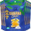 Banana Chips Sea Salt Healthy Chips - 1 Billion Probiotics healthy snacks for adults and kids, Gluten free Vegan Paleo non gmo Unsweetened Dried bananas kids snacks for school by Banana Joe x6 view 1