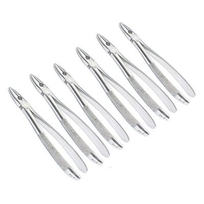 AAPROTOOLS Set of 6 Dental EXTRACTING Forceps #MD1 Dental Extraction Instruments A+ Quality