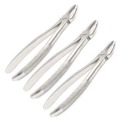 AAPROTOOLS Set of 3 Dental EXTRACTING Forceps #MD2 Dental Extraction Instruments A+ Quality