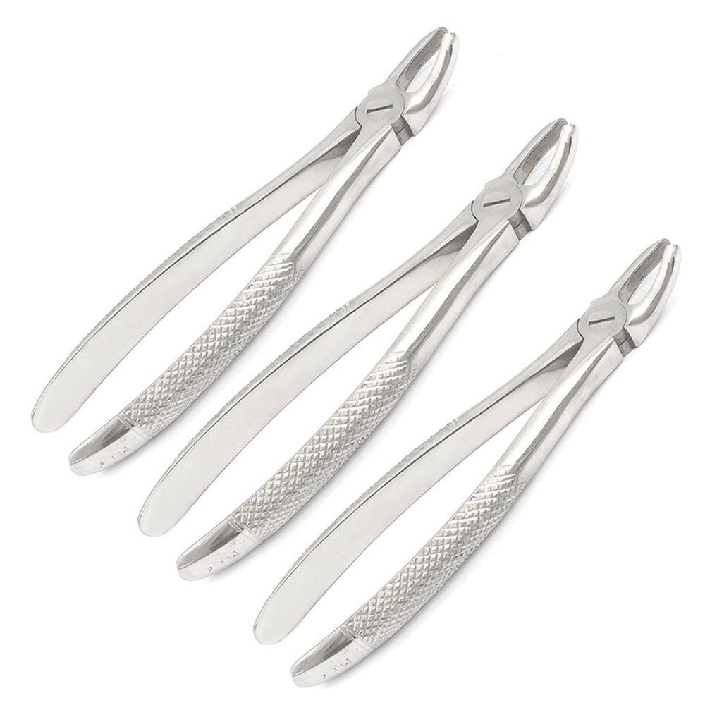 AAPROTOOLS Set of 3 Dental EXTRACTING Forceps #MD2 Dental Extraction Instruments A+ Quality