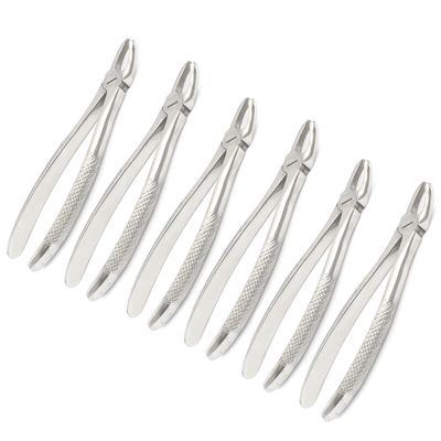 AAPROTOOLS Set of 6 Dental EXTRACTING Forceps #MD2 Dental Extraction Instruments A+ Quality