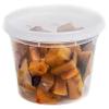 16 oz - 50 Count - Food Storage Plastic Deli Containers with Lids for Meal Prep, Soup, Deli, Lunch,Togo - Microwave Safe, Dishwasher Safe Containers, Heavy Duty Clear Plastic BPA Free (16 Ounce) view 2