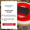 Snowy River Cocktail Toppers, Edible Topper for Cocktails, Milk Shakes, Cakes and Ice Cream (Mouth, 6 Pack) view 4