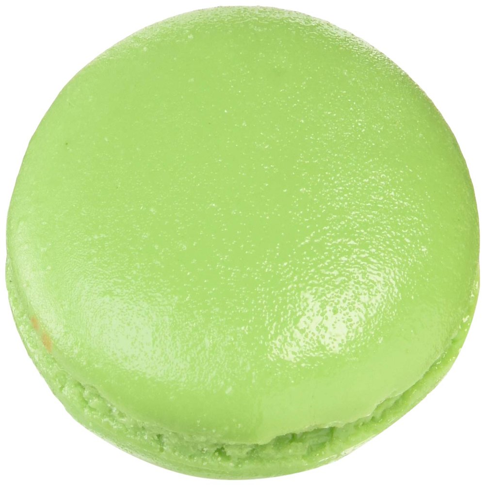 Suetake Sample d-13569 Food Sample Deco Sticker (Deco Gourmet), Macaron Matcha Tea, Approx. 1.7 inches (44 mm)