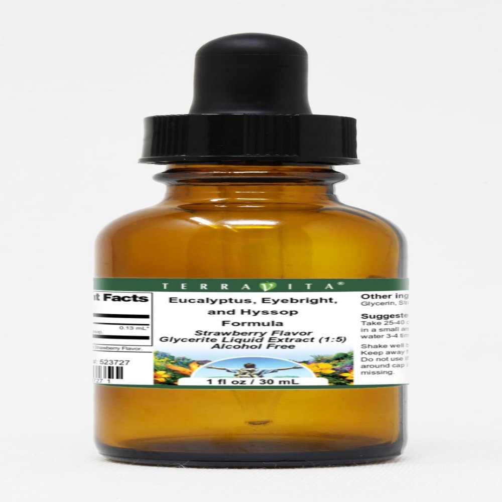 Chest Congestion Formula Glycerite Liquid Extract (1:5) - Strawberry Flavored (1 oz, ZIN: 523727)
