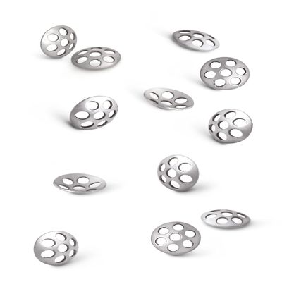 1/4" (.25 inch | 6.35 mm) Premium Curved 304 Stainless Steel Concave Pipe Screens (10 Pack)