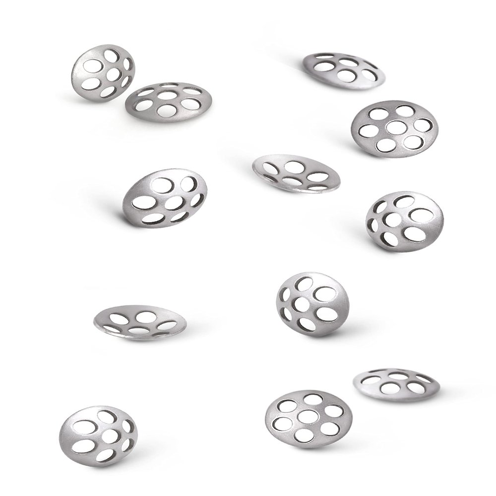 1/4" (.25 inch | 6.35 mm) Premium Curved 304 Stainless Steel Concave Pipe Screens (10 Pack)