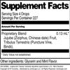 Jujube and Tribulus Terrestris Glycerite Liquid Extract (1:5) - Mint Flavored (1 oz, ZIN: 523660) view 3