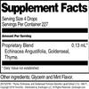 Cough and Cold Formula Glycerite Liquid Extract (1:5) - Mint Flavored (1 oz, ZIN: 523760) view 3