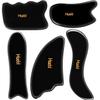 Maxdot 5 Pieces Gua Sha Massage Tools Set, Scraping Massage Tools Guasha Stone for Face Back Neck Physical Therapy view 1
