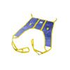 BestSling Replacement Slings for Liko/Guldmann - SLGP473 | Best Fits 198-350 lb, 600 lb | Heavy-Duty Polyester Material | Compatible with Liko/Guldmann & Bestcare Lifts (Large) view 2