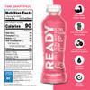 Ready Clear Protein Water  20g Whey Protein Isolate, Zero Sugar, Low-Calorie Sports Drink for Hydration & Recovery  Electrolytes, Essential Amino Acids  Pink Grapefruit, 16.9 fl oz Bottles (12-Pack) view 2