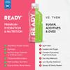 Ready Clear Protein Water  20g Whey Protein Isolate, Zero Sugar, Low-Calorie Sports Drink for Hydration & Recovery  Electrolytes, Essential Amino Acids  Pink Grapefruit, 16.9 fl oz Bottles (12-Pack) view 4