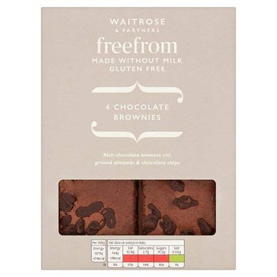 Waitrose LoveLife 4 Chocolate Brownies 150g