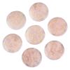 mookaitedecor 7 Piece Rose Quartz Stones with Engraved Magic Archangel Symbol Polished Palm Stone for Reiki Crystal Healing view 1